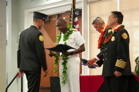 DVIDS - News - 30 recruits graduate from Federal Fire Department Hawaii