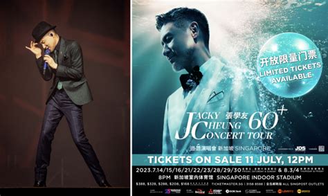 Jacky Cheung adds restricted view tickets for Singapore concerts