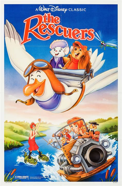 The Rescuers Movie Poster (#2 of 5) - IMP Awards