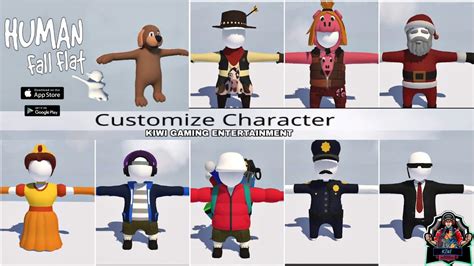 HUMAN FALL FLAT CHARACTER (COSTUME) CUSTOMIZATION (ANDROID/IOS) - YouTube