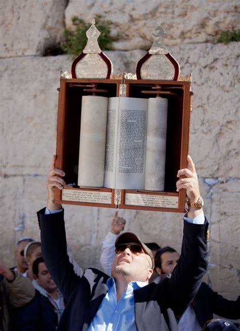 JERUSALEM, ISRAEL - Feb 18, 2013: Bar Mitzvah Ritual at the Wailing ...