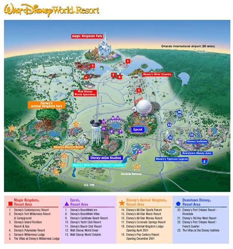 Full Disney World Map