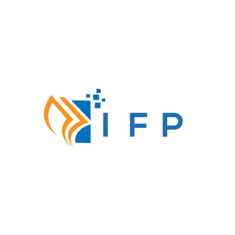 IFP credit repair accounting logo design on white background. IFP ...