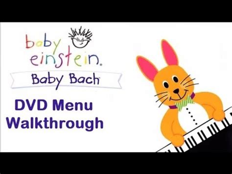 Baby Einstein Baby Bach DVD Menu Walkthrough - YouTube