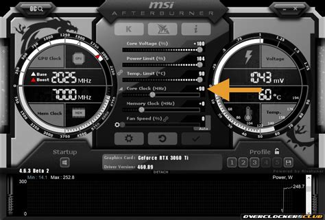 NVIDIA RTX 3060 Ti Overclocking Guide: Manual Overclocking - Overclockers Club