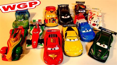 FULL COLLECTION DISNEY PIXAR CARS WORLD GRAND PRIX RACING CARS WITH A STORY - YouTube