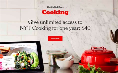 New York Times Cooking Gift Subscription | New york times cooking ...