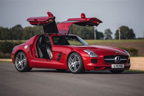 Low-Mileage Mercedes-Benz SLS AMG Looks Like It's Ready To Fly | Carscoops