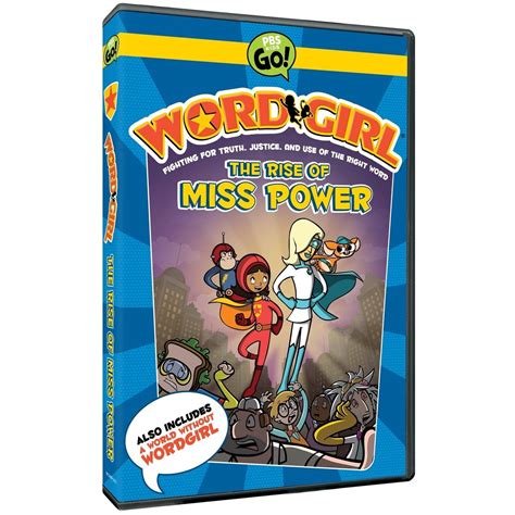 Wordgirl: The Rise of Miss Power | Summer learning, Pbs kids, Word girl