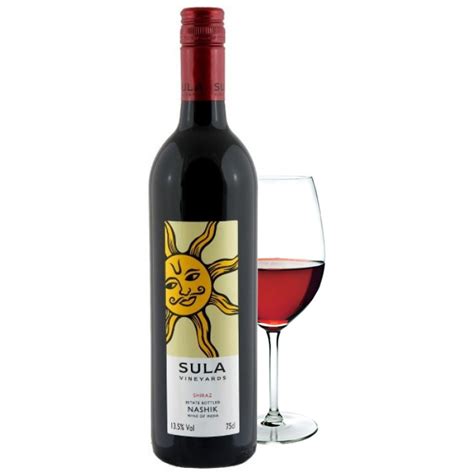 Sula Shiraz Red Wine (Indischer bester Rotwein) 14%Vol. / 750ml