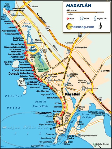 Mazatlan Map - Mazatlan Mexico. Our trip with a group. Feb.6-13 1990 | Mexico travel, Mazatlan ...