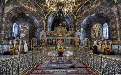 beautiful churches | HD Inside A Beautiful Orthodox Church Hdr Wallpaper | Download Free ...