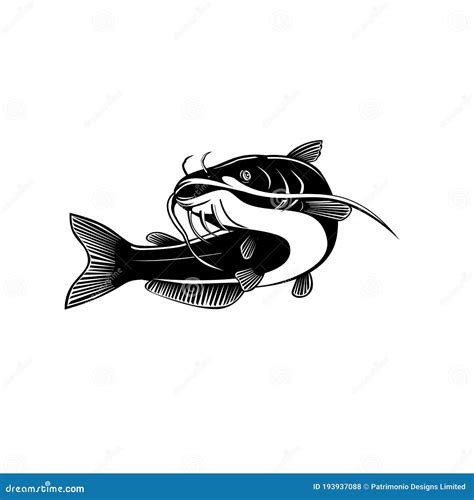 Catfish Cartoon Vector | CartoonDealer.com #14454301