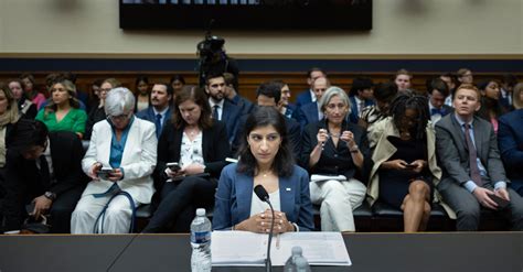 FTC Chair Lina Khan Faces Criticism in Congressional Hearing ...