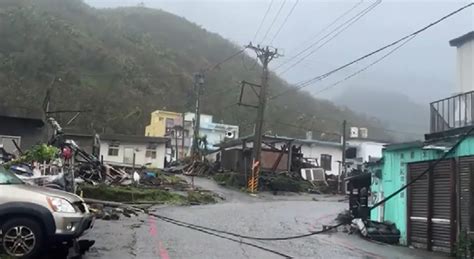 VIDEO: Typhoon Koinu causes severe damage on Orchid Island - News - RTI ...