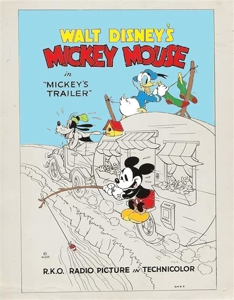 Mickey's Trailer (Short 1938) - IMDb