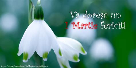 Felicitari de 1 Martie - Va doresc un 1 Martie fericit! - mesajeurarifelicitari.com