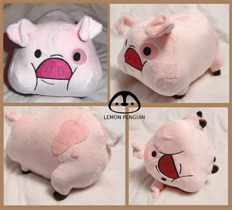 Waddles the Pig...Need pattern! | Pig plushie, Cute toys, Cute piglets