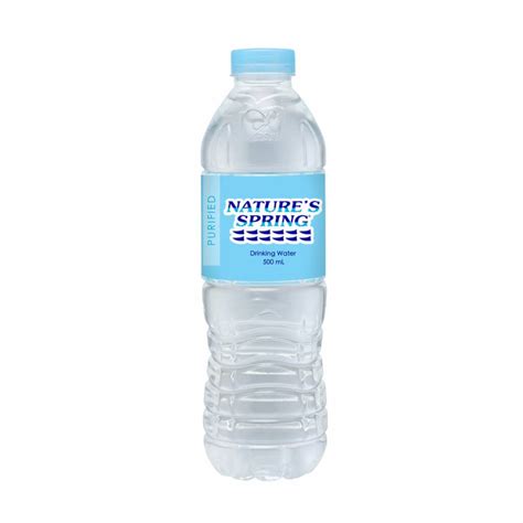 Nature's Spring Bottled Water 500ml | Cebooze