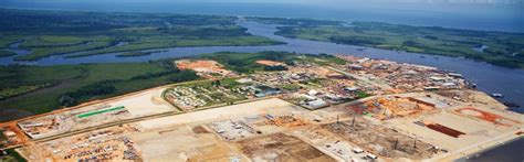 Angola Liquefied Natural Gas (LNG) Plant - Bechtel | Angola, Congo river, River delta