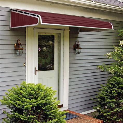 Home Awnings Canopy / NuImage Awnings 4 ft. 1500 Series Door Canopy Aluminum ... / Pergolas ...