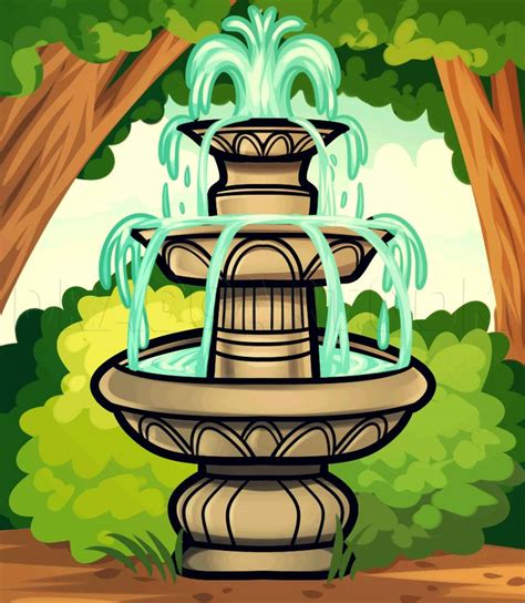 Isn't this water fountain beautiful? Whenever I get a chance I love watching the stream of water ...