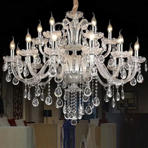 crystal chandelier Light Luxury Modern crystal Lamp chandelier Lighting champage Crystal Top K9 ...