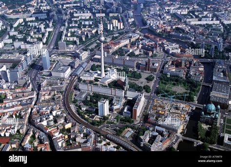 Aerial view of Berlin Stock Photo - Alamy