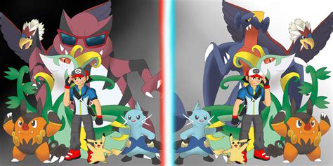 Ash Unova Teams My Version by CelestialDragoonArt on DeviantArt