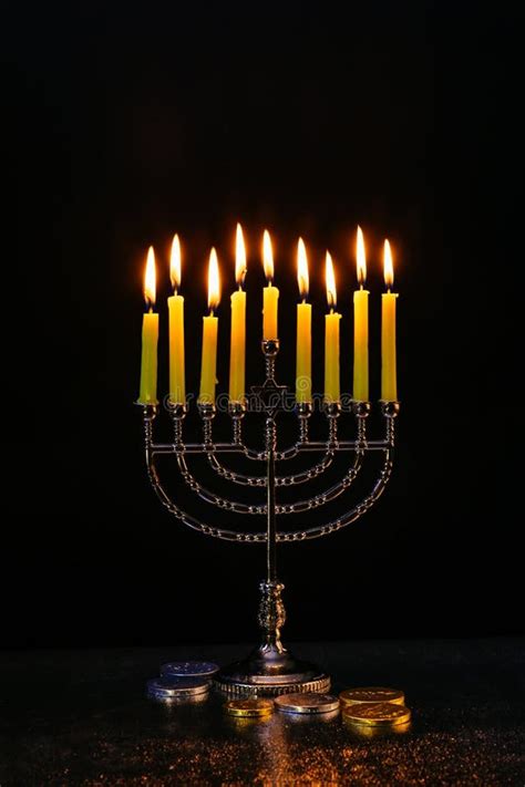 Hanukkah Candles stock image. Image of hannukah, hanukiah - 21544283