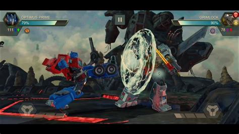 Transformers || Optimus Prime VS Grimlock Gameplay - YouTube