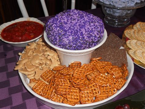 peanut butter dip! for my purple food party! | Purple food, Party food ...