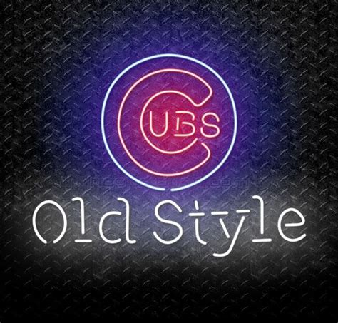 Buy Chicago Cubs Old Style Beer Neon Sign Online // Neonstation