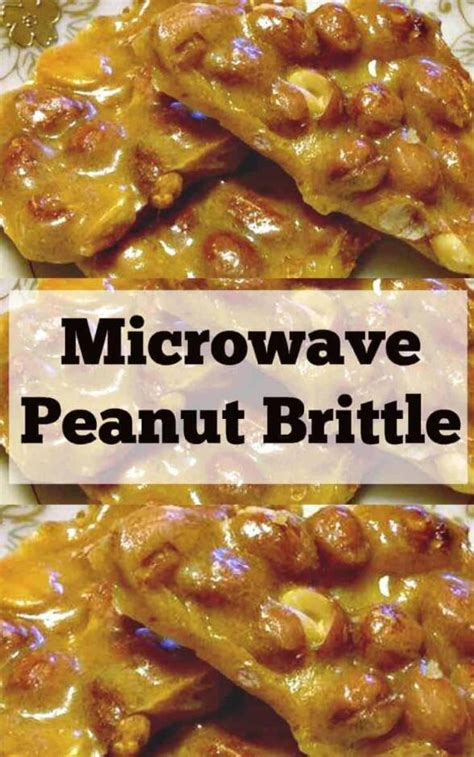 Microwave Peanut Brittle,Easy microwave candy recipe