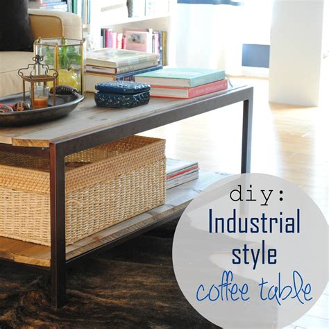 DIY: Modern to Industrial-Style Coffee Table - Jenna Burger