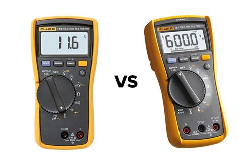 Fluke 117 vs 116 Digital Multimeters | TEquipment