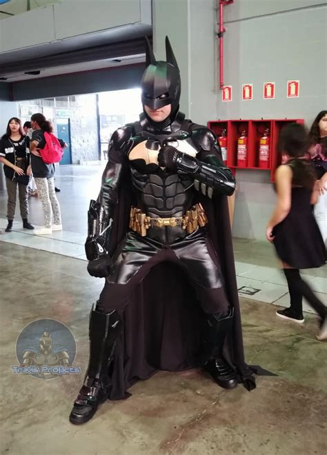 [Self] My Batman Arkham Knight 240% suit. Any love for the good old bat ...