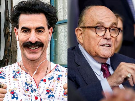 Borat defends Rudy Giuliani over ‘innocent sexy-time encounter’ with ...