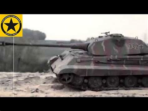 Deutscher PANZER: Tiger II (KingTiger) Porsche & Henschel-Turm (RC 1:16 ...