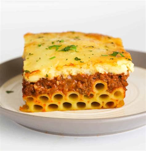 Pastitsio Recipe | dinner, food, pasta, recipe, Italian cuisine ...