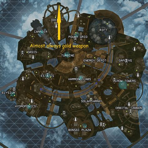 Gold weapons locations : r/apexlegends