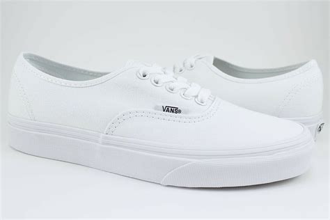 Vans Authentic - True White/White - Canvas Shoes - Era -VN000EE3W00 ...