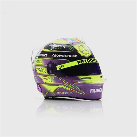 2023 Lewis Hamilton Helmet 1:5 Scale - Mercedes-AMG F1 | Fuel For Fans