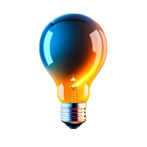 Premium PSD | Light bulb clip art