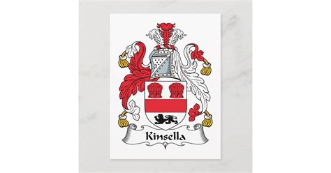 Kinsella Family Crest Postcard | Zazzle