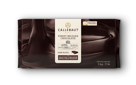 Callebaut - Dark Chocolate - 811 - 5kg Block | callebaut.com