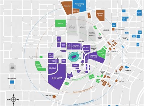 Mercedes-Benz Stadium Seating Plan, Ticket Price and Booking, Parking Map