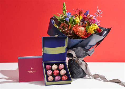 Chocolate Roses and Flower Bouquet – Janice Wong Singapore