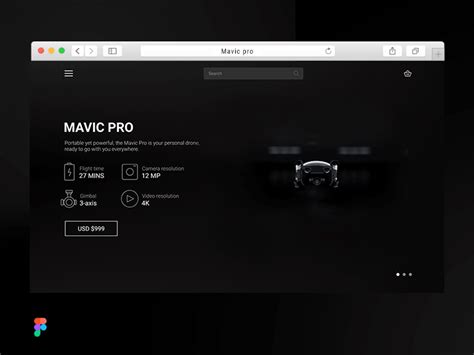 Dji mavic pro by Ruslan Krasulia on Dribbble