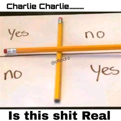 Is Charlie Charlie Game real, this what happens when you play it - Viewsasa.co.ke